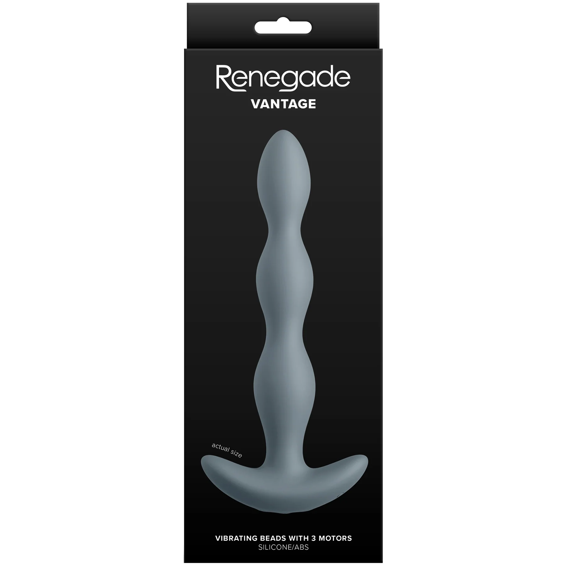 Renegade Vantage Rechargeable Silicone Vibrating Beads - Image 2