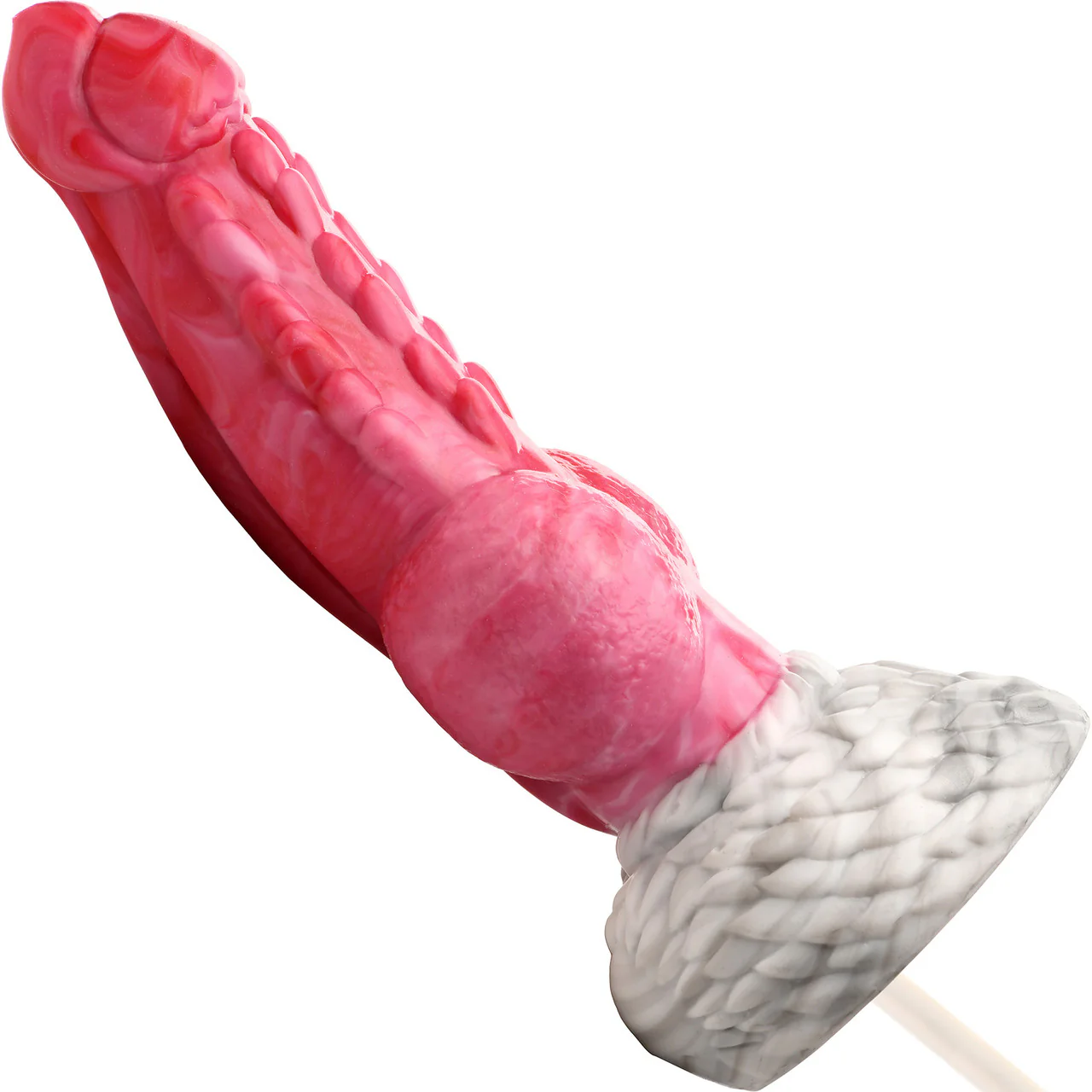 Resurrector Phoenix 9" Squirting Silicone Suction Cup Dildo By Creature Cocks - Image 3