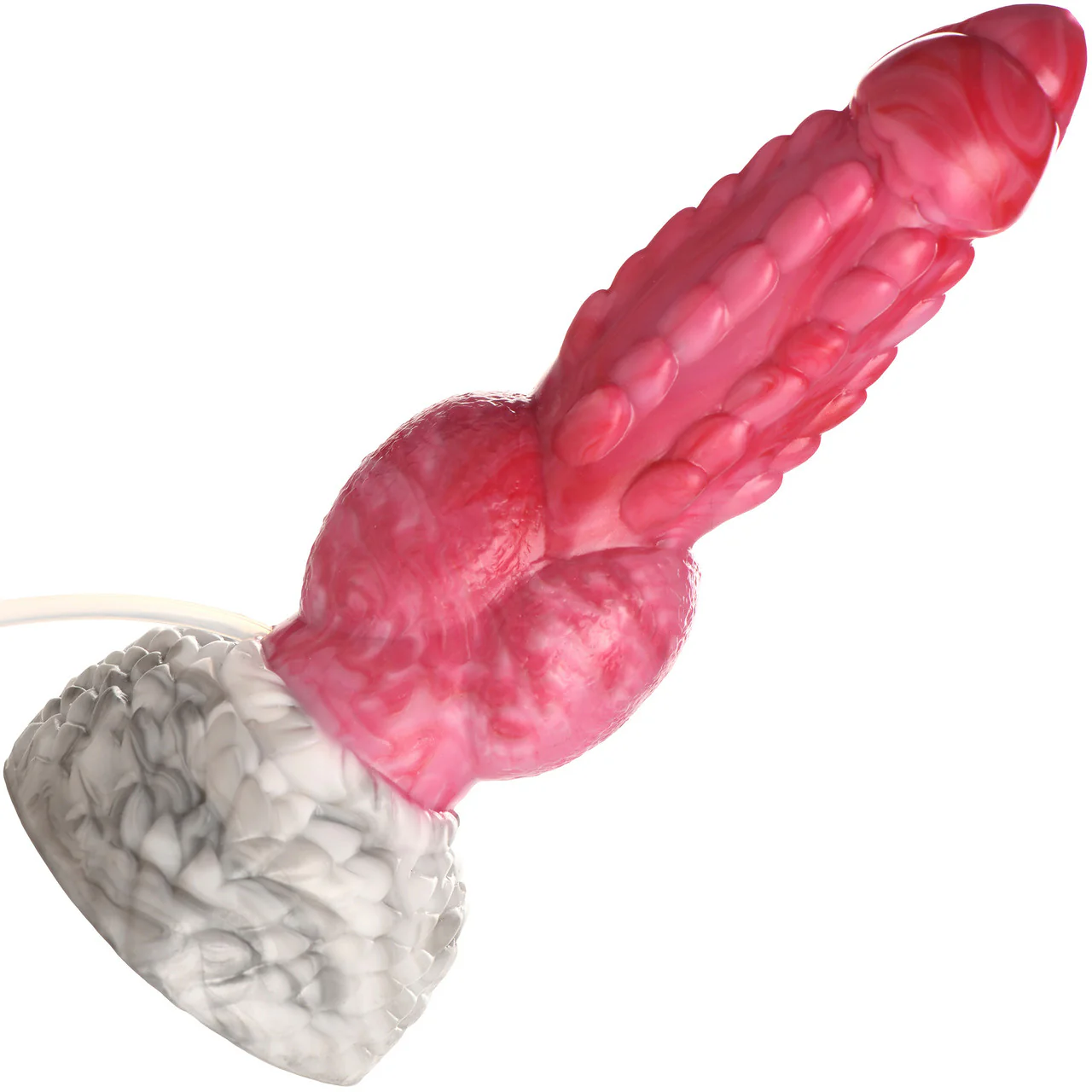 Resurrector Phoenix 9" Squirting Silicone Suction Cup Dildo By Creature Cocks - Image 4