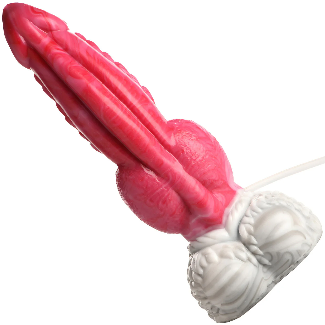 Resurrector Phoenix 9" Squirting Silicone Suction Cup Dildo By Creature Cocks - Image 5