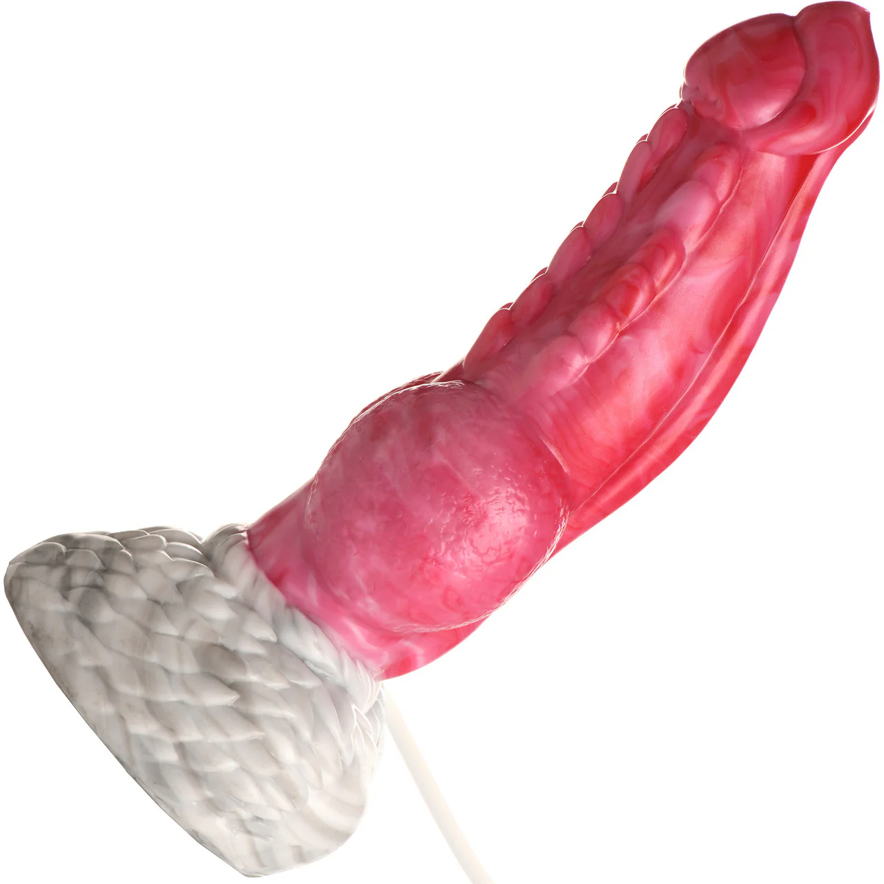 Resurrector Phoenix 9" Squirting Silicone Suction Cup Dildo By Creature Cocks - Image 8