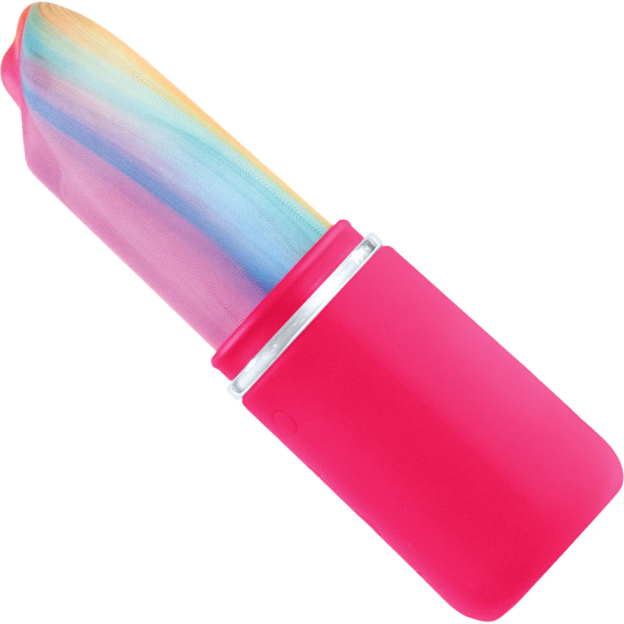 Retro Lipstick Rechargeable Waterproof Silicone Bullet Vibrator By VeDO - Foxy Pink - Image 2