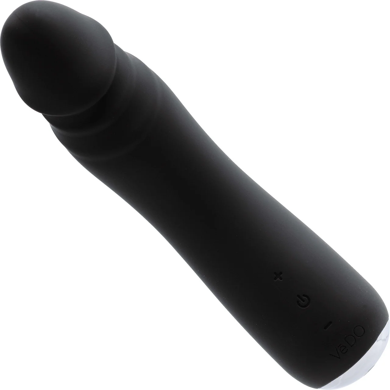 Rialto Rechargeable Waterproof Silicone Realistic Vibrator By VeDO - Black Pearl - Image 2