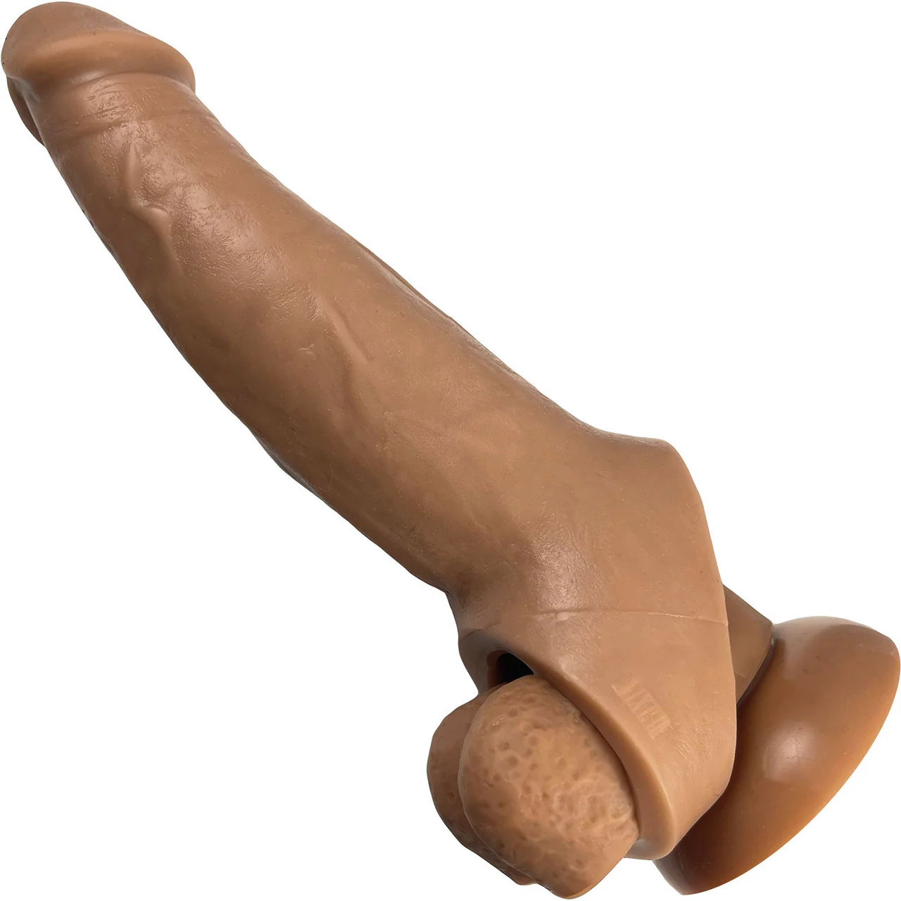 Ride On Silicone Penis Extender By Vixen - Caramel - Image 2