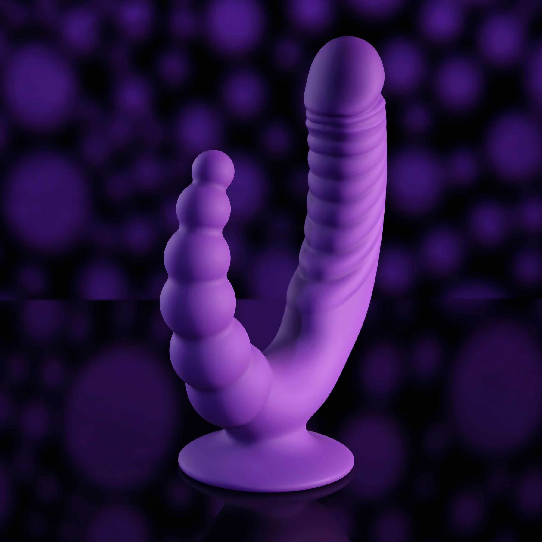 Rider Rechargeable Silicone Double Ended Vibrator By Evolved Novelties - Image 10