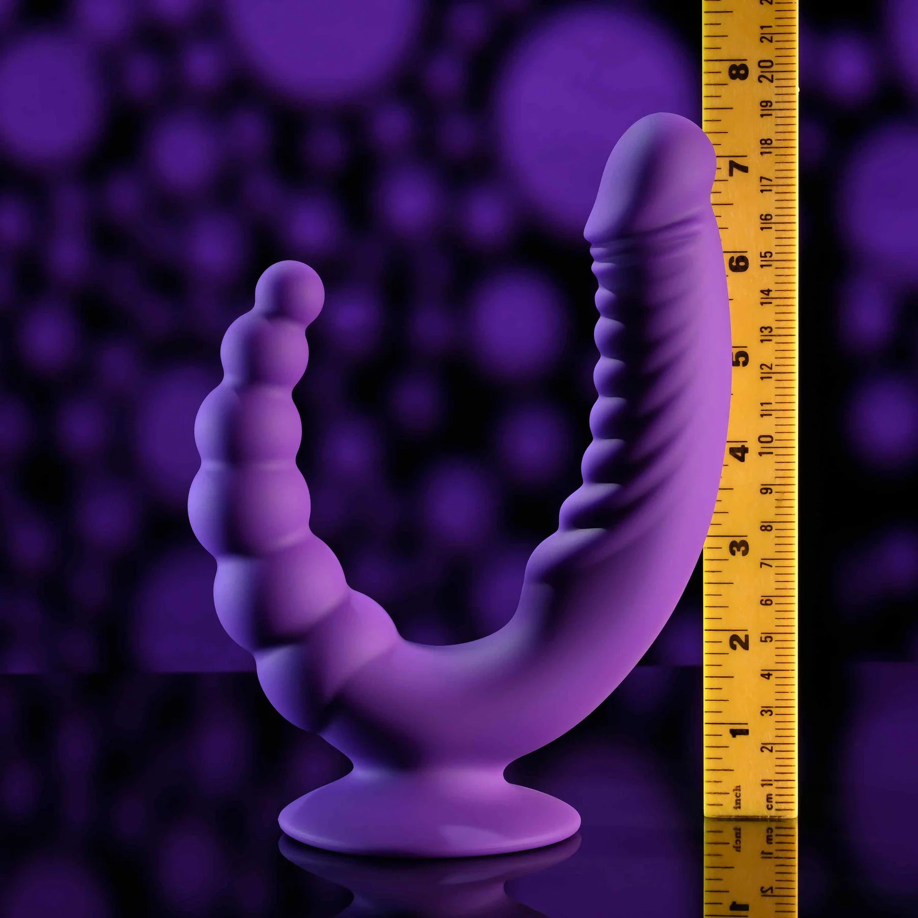 Rider Rechargeable Silicone Double Ended Vibrator By Evolved Novelties - Image 17