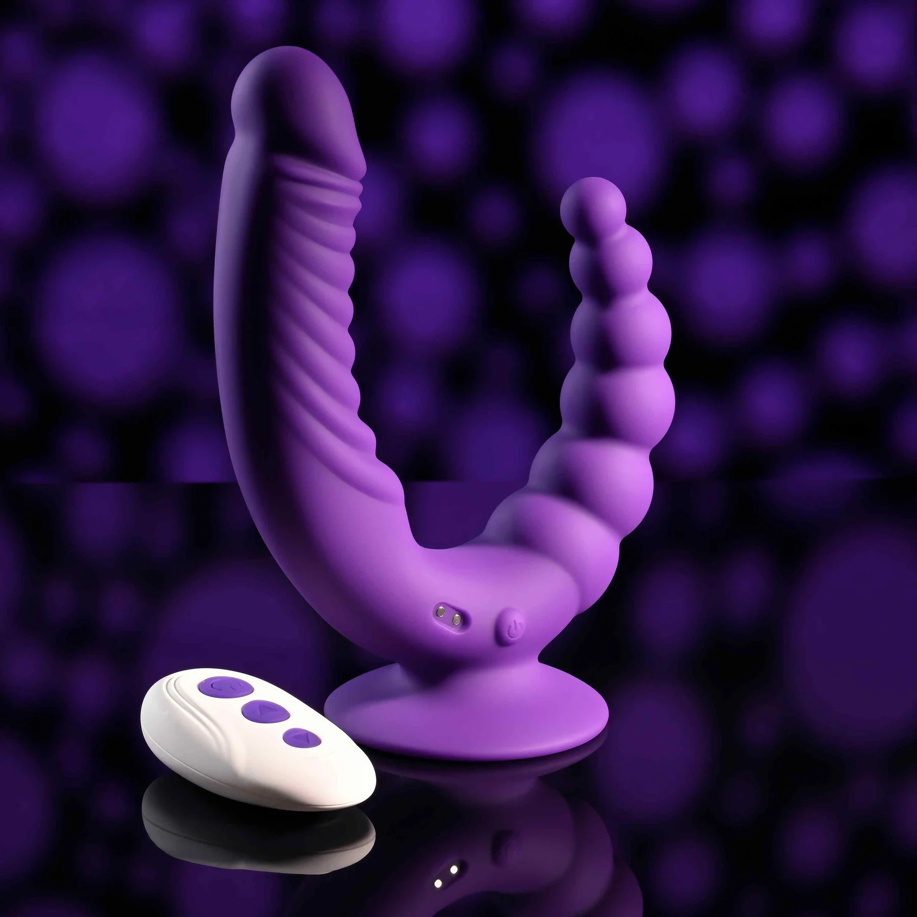 Rider Rechargeable Silicone Double Ended Vibrator By Evolved Novelties - Image 18