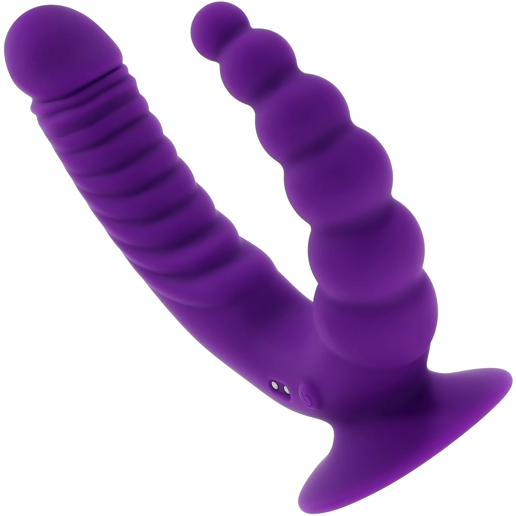 Rider Rechargeable Silicone Double Ended Vibrator By Evolved Novelties - Image 3