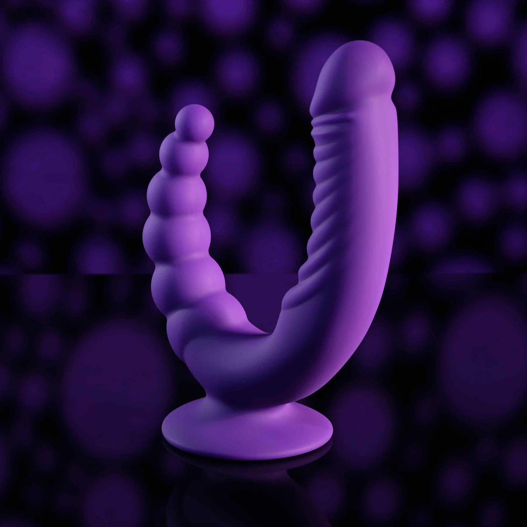 Rider Rechargeable Silicone Double Ended Vibrator By Evolved Novelties - Image 6