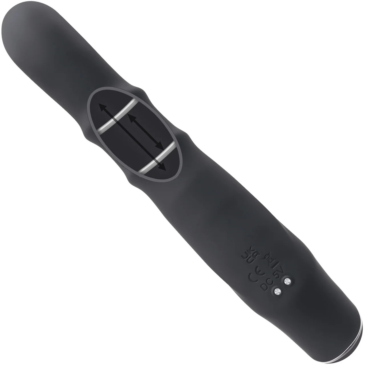 Ringmaster Rechargeable Waterproof  Silicone Dual Stimulating Vibrator By Evolved Novelties - Image 6