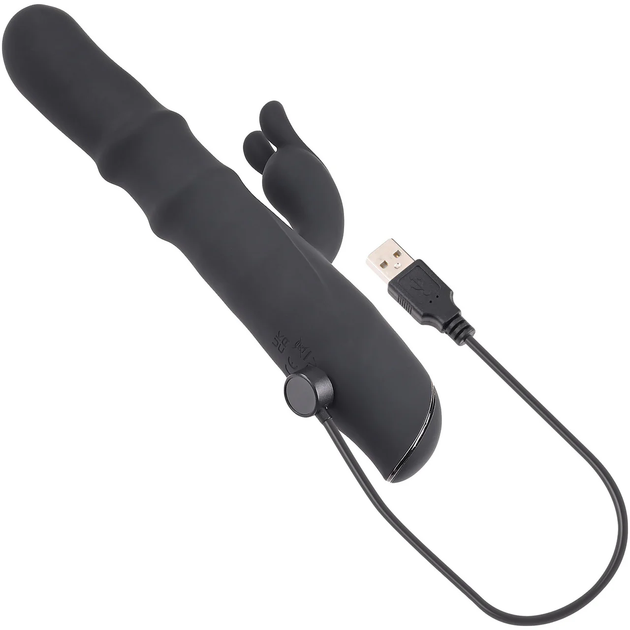 Ringmaster Rechargeable Waterproof  Silicone Dual Stimulating Vibrator By Evolved Novelties - Image 8