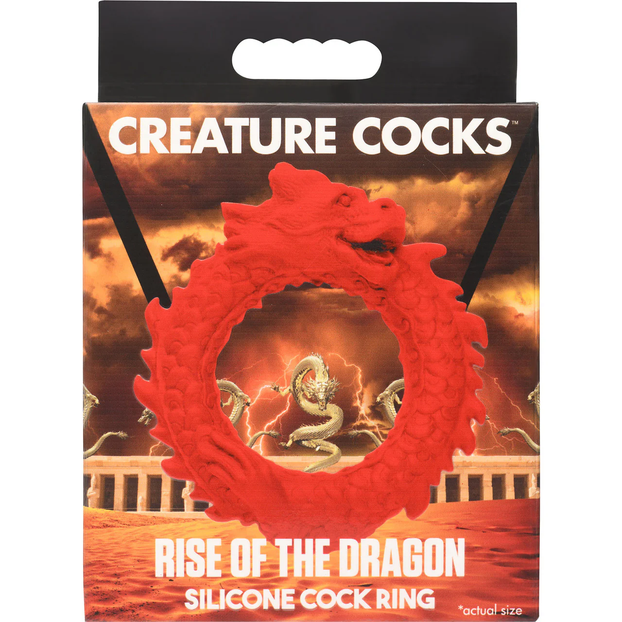 Rise Of The Dragon Silicone Cock Ring By Creature Cocks - Image 17