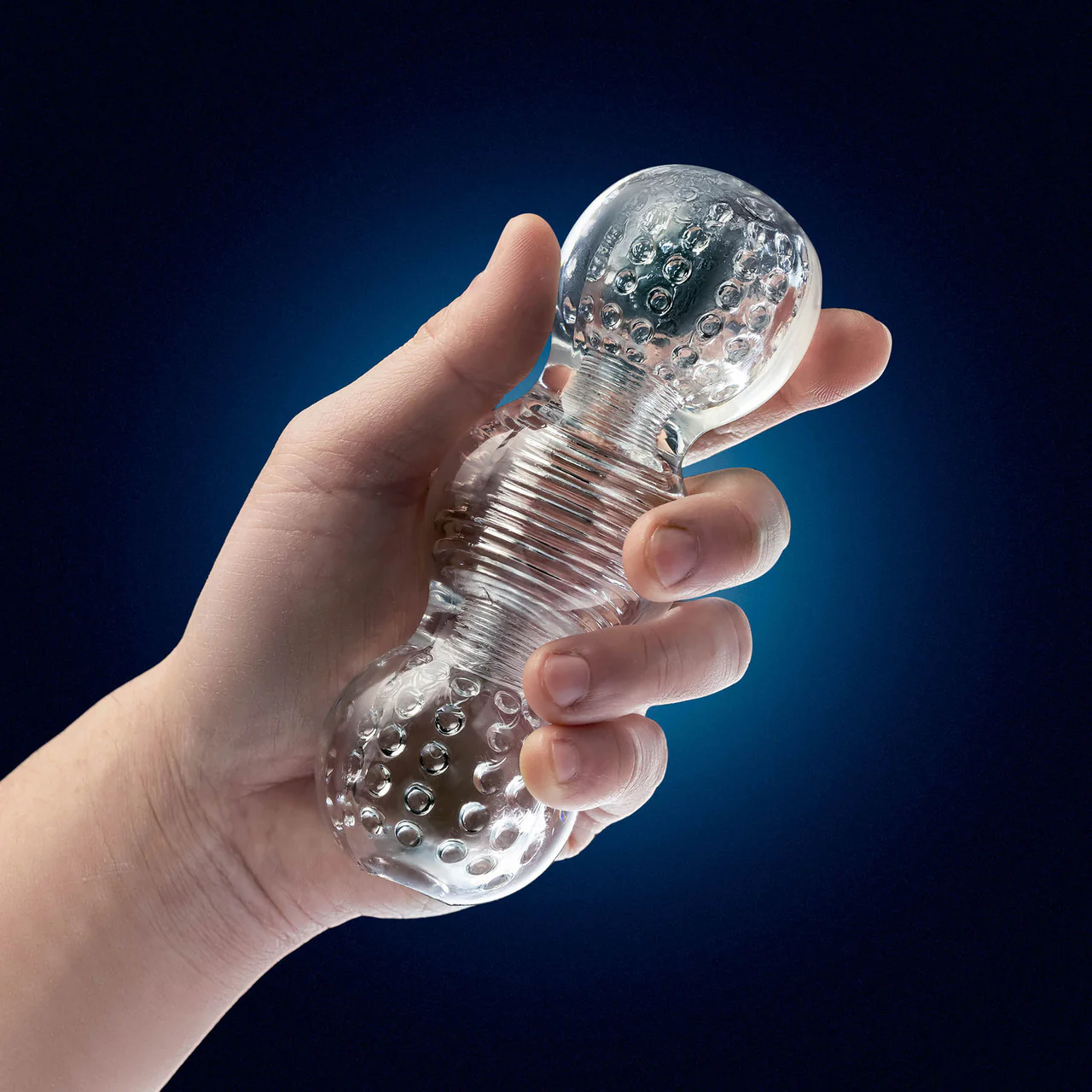 Rize Feelz Open Ended Multi-Chambered Penis Stroker By Blush - Image 2