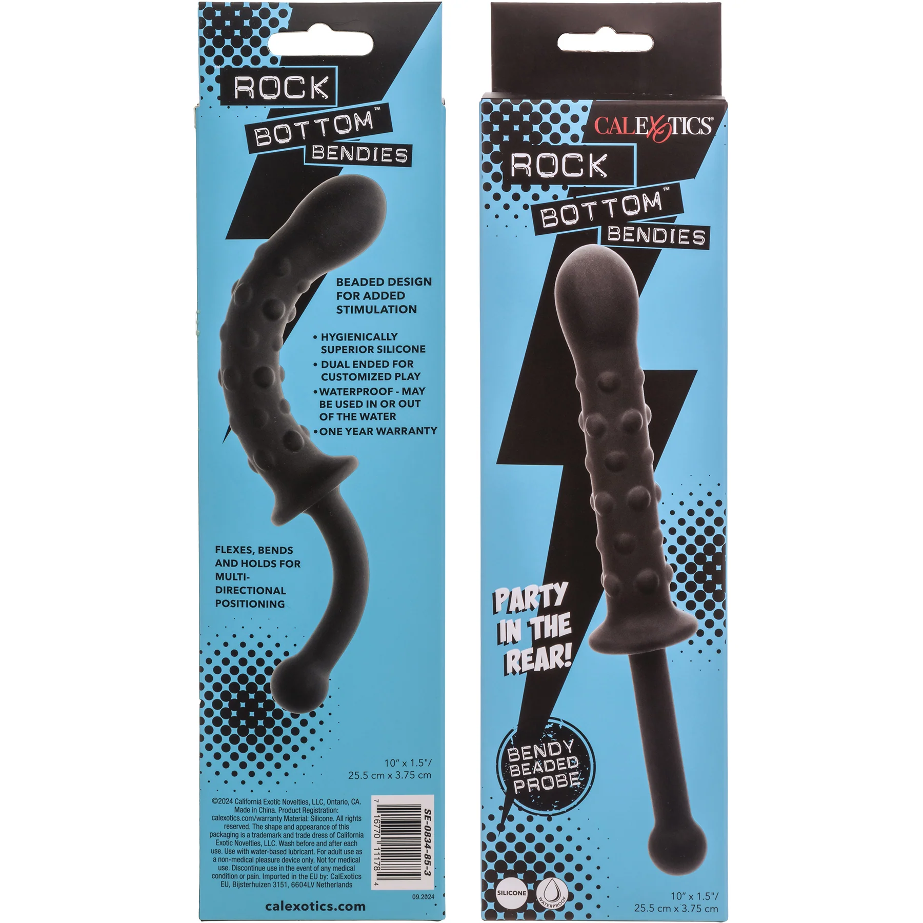 Rock Bottom™ Bendies Bendy Beaded Silicone Anal Probe By CalExotics - Image 5