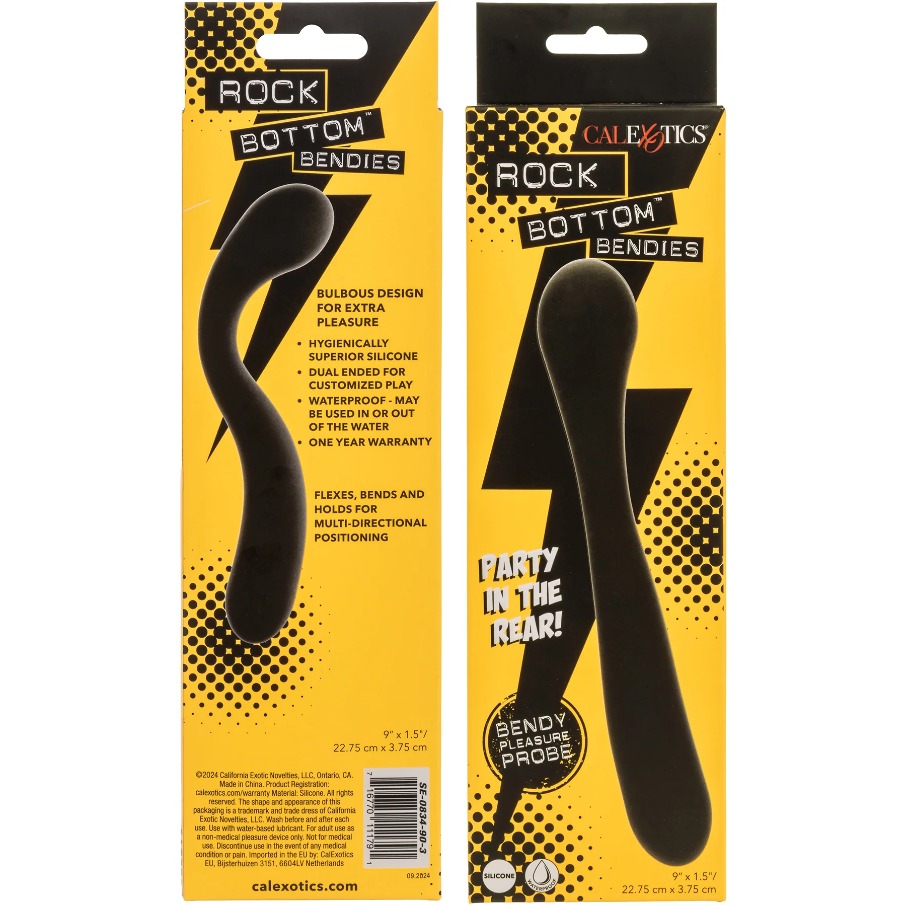Rock Bottom™ Bendies Bendy Silicone Pleasure Probe By CalExotics - Image 6