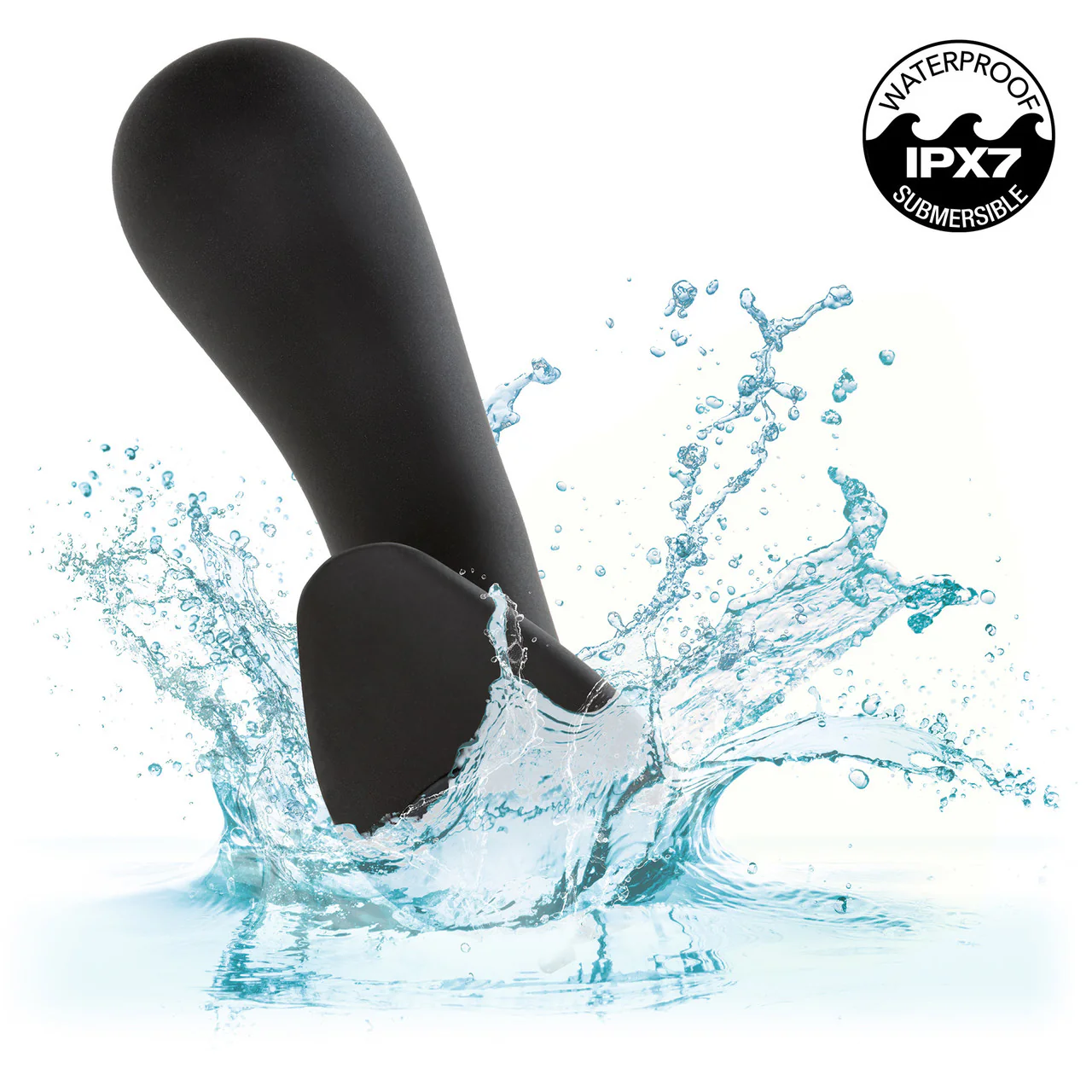 Rock Bottom™ Curved Probe Rechargeable Waterproof Silicone Vibrating Prostate Massager By CalExotics - Image 6