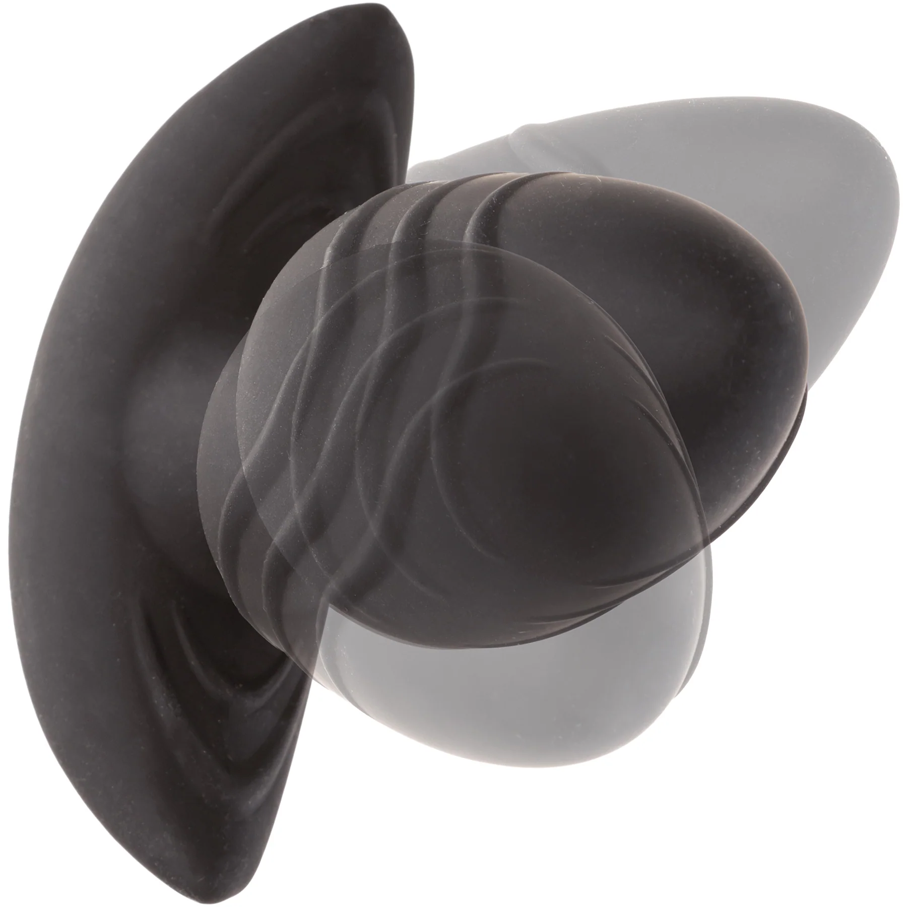 Rock Bottom™ Vibrating Rotating Probe Rechargeable Waterproof Silicone Butt Plug - Image 2
