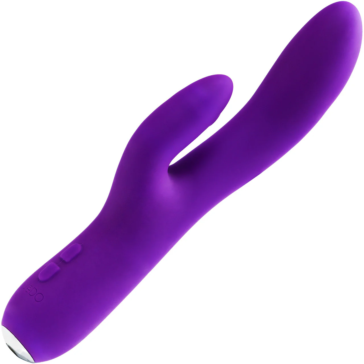 ROCKIE 12 Function Rechargeable Silicone Rabbit Style Vibrator By VeDO - Indigo - Image 3