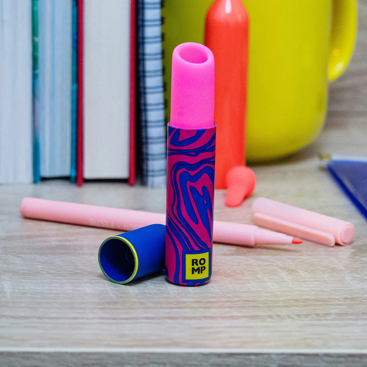 ROMP Lipstick Silicone Rechargeable Waterproof Pleasure Air Clitoral Vibrator - Image 12