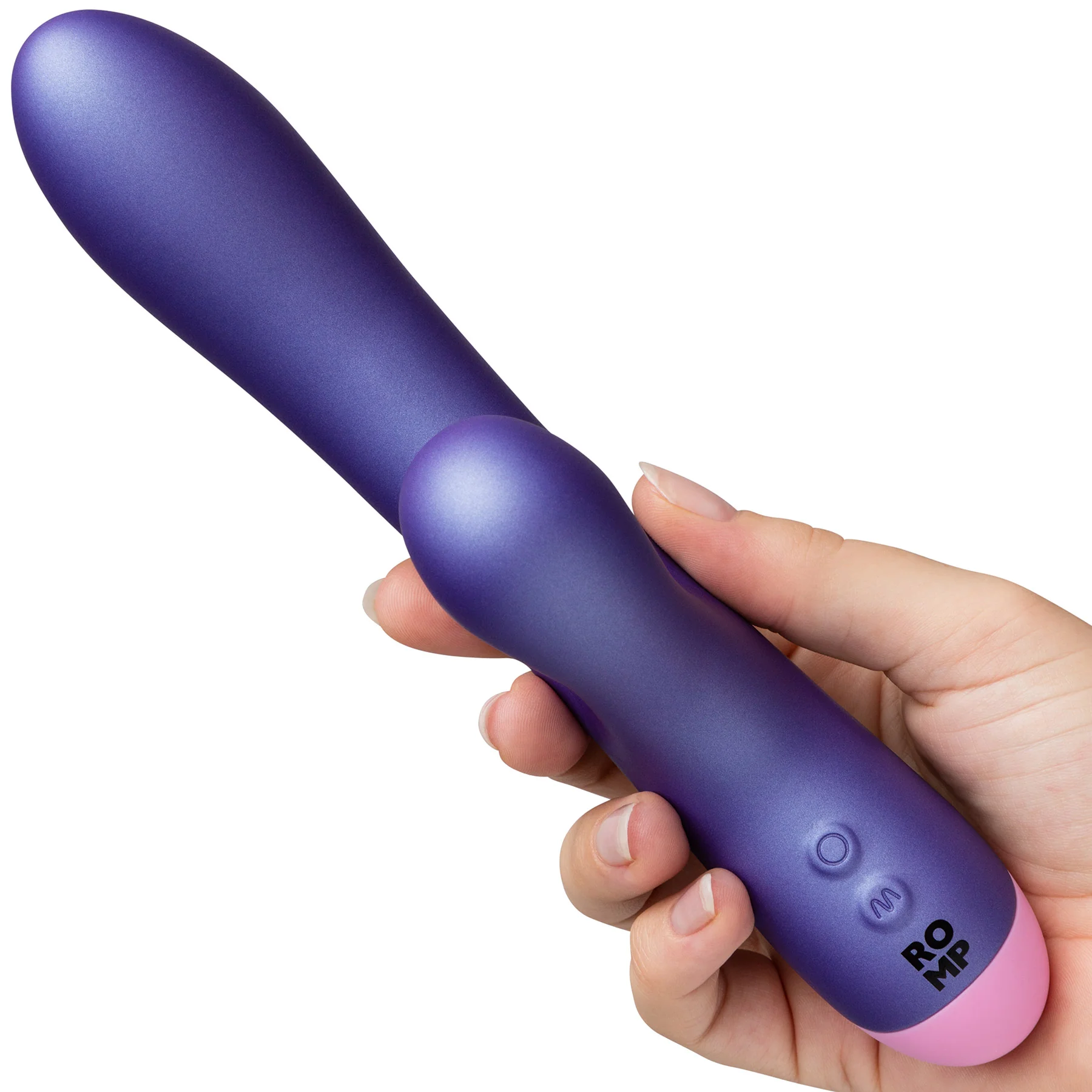 Romp Pulse Rabbit Silicone Rechargeable Vibrator With Pleasure Air Technology - Image 7