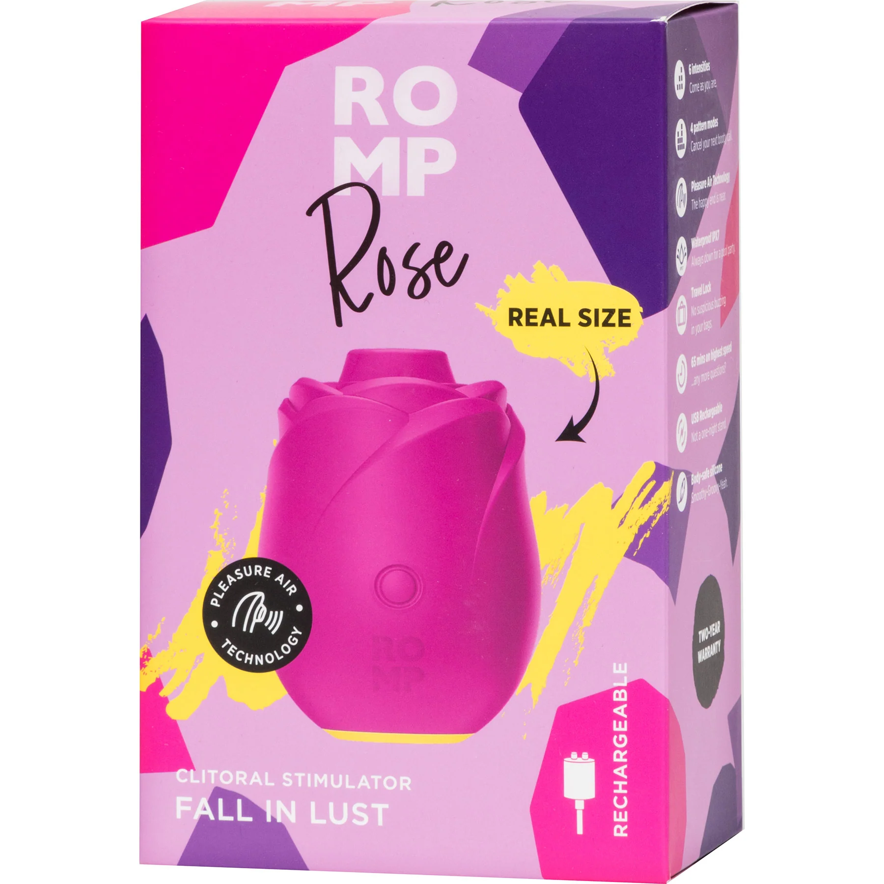 ROMP Rose 2.0 Pleasure Air Silicone Clitoral Massaging Stimulator - Image 17