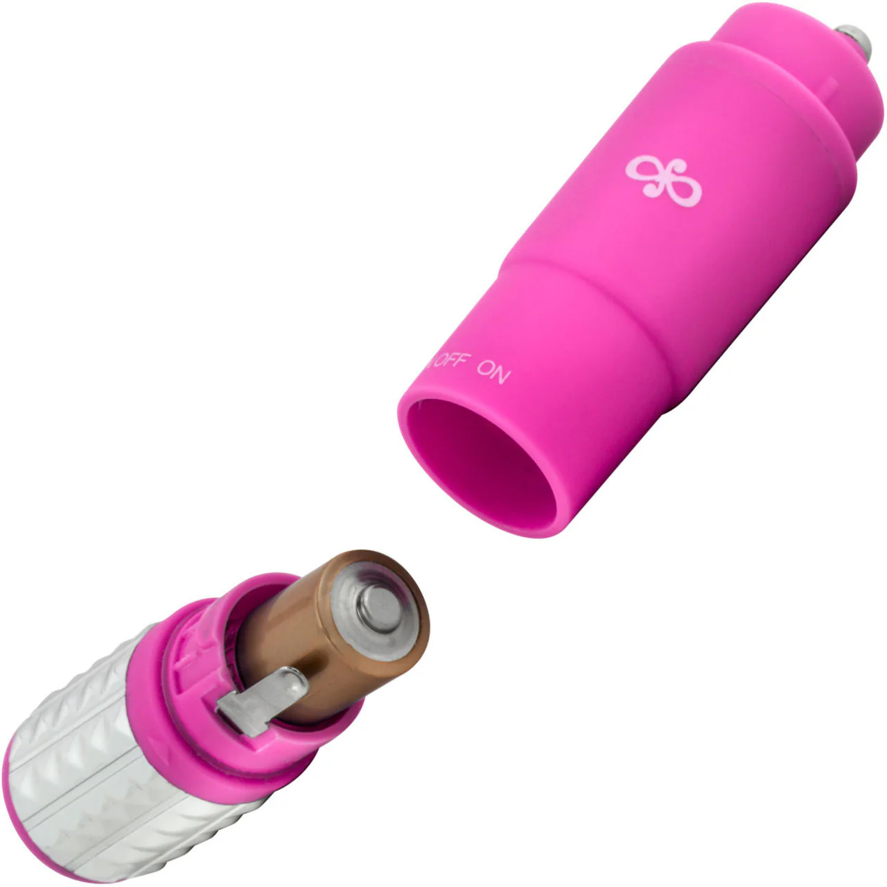 Rose Revitalize Vibrating Bullet Massage Kit With 3 Silicone Attachments By Blush - Pink - Image 4