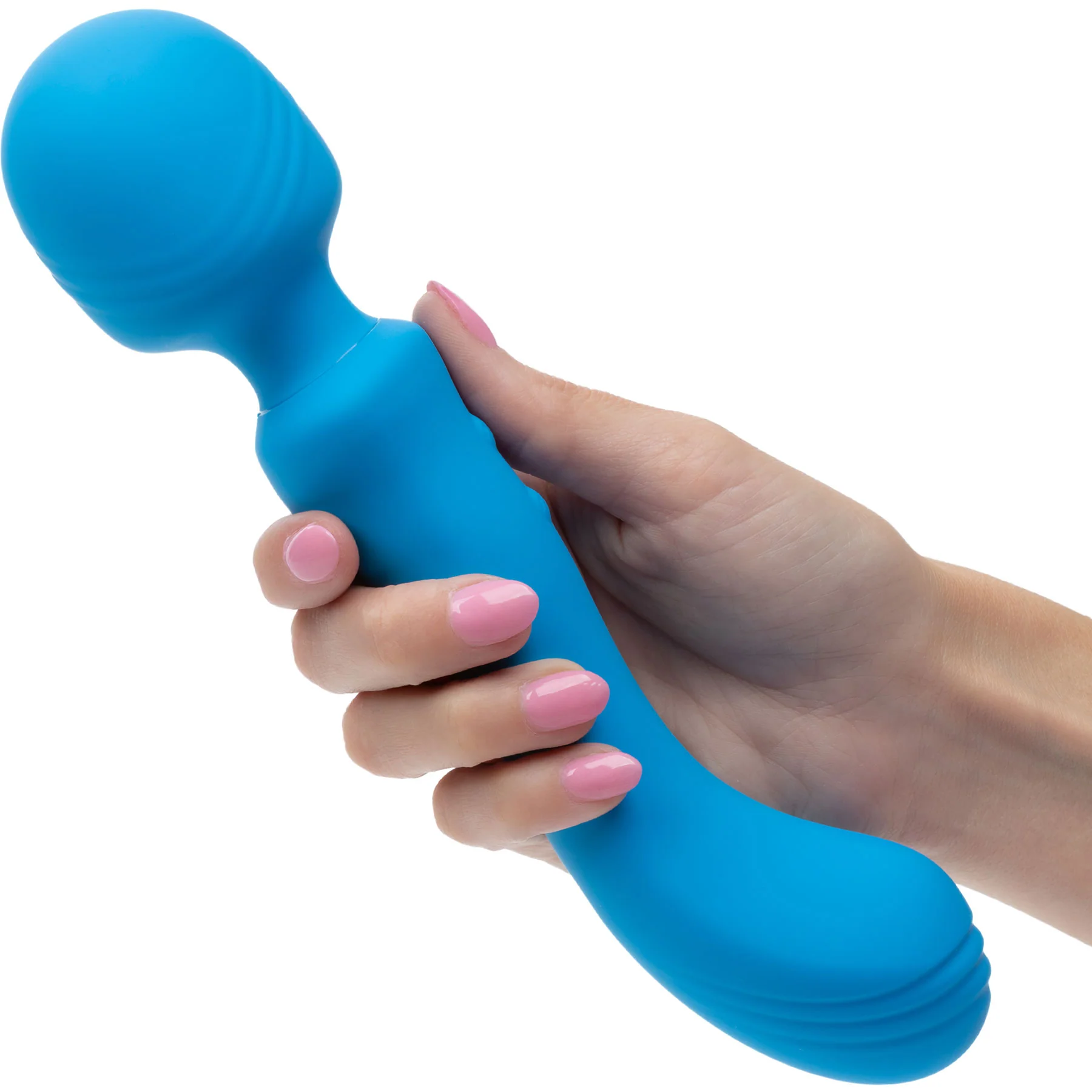 Rumbler Rumble Wand Rechargeable Silicone Double Ended Vibrator - Image 2