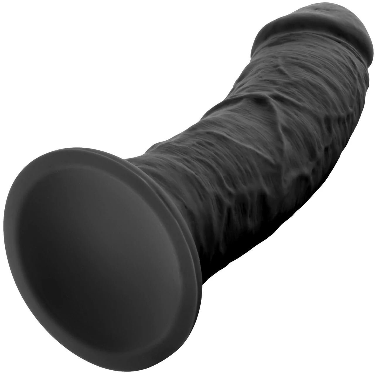 Ruse Jammy Silicone Suction Cup Dildo by Blush Novelties - Black - Image 3