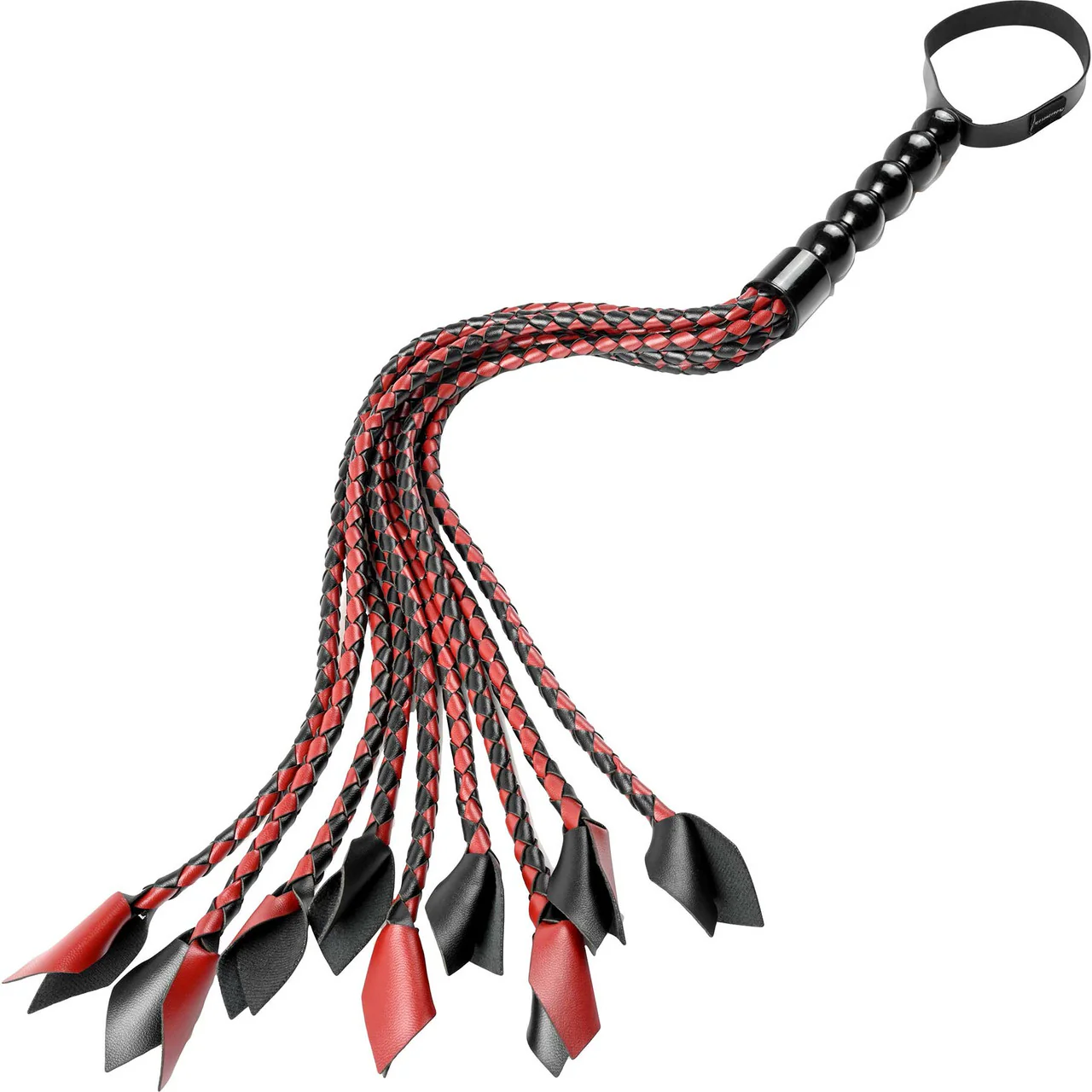 Saffron Braided Flogger By Sportsheets - Image 3