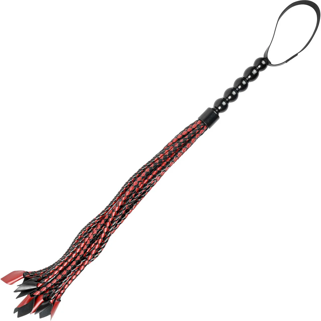 Saffron Braided Flogger By Sportsheets - Image 4