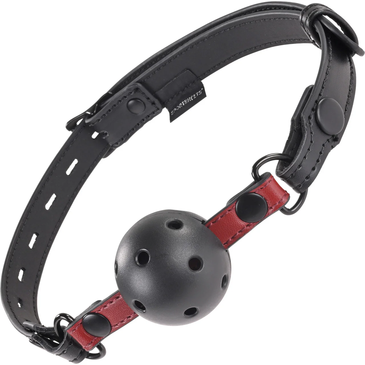 Saffron Silicone Interchangeable Ball Gag By Sportsheets - Image 2