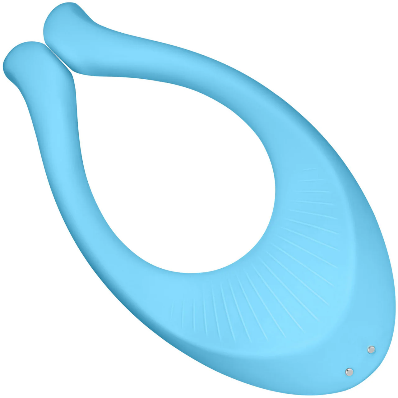 Satisfyer Endless Love Rechargeable Silicone Couples Vibrator - Blue - Image 3