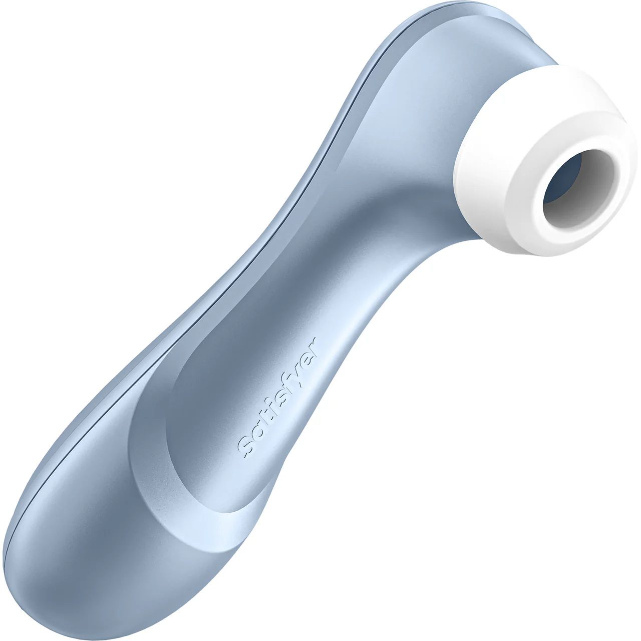 Satisfyer Pro 2 Generation 2 Pressure Wave Rechargeable Waterproof Silicone Clitoral Stimulator - Blue
