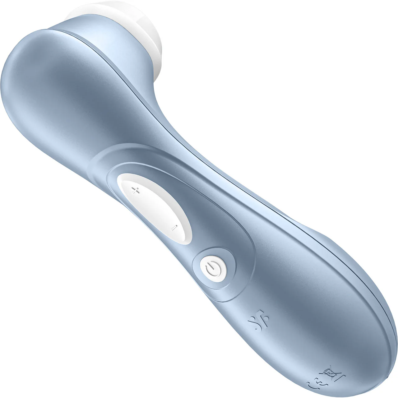 Satisfyer Pro 2 Generation 2 Pressure Wave Rechargeable Waterproof Silicone Clitoral Stimulator - Blue - Image 6