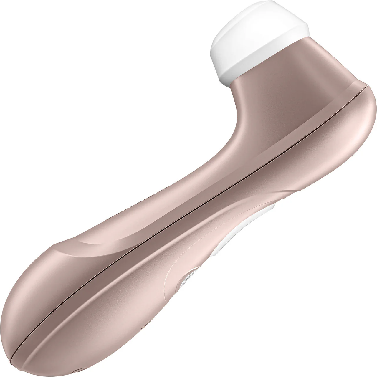 Satisfyer Pro 2 Generation 2 Pressure Wave Rechargeable Waterproof Silicone Clitoral Stimulator - Gold - Image 3