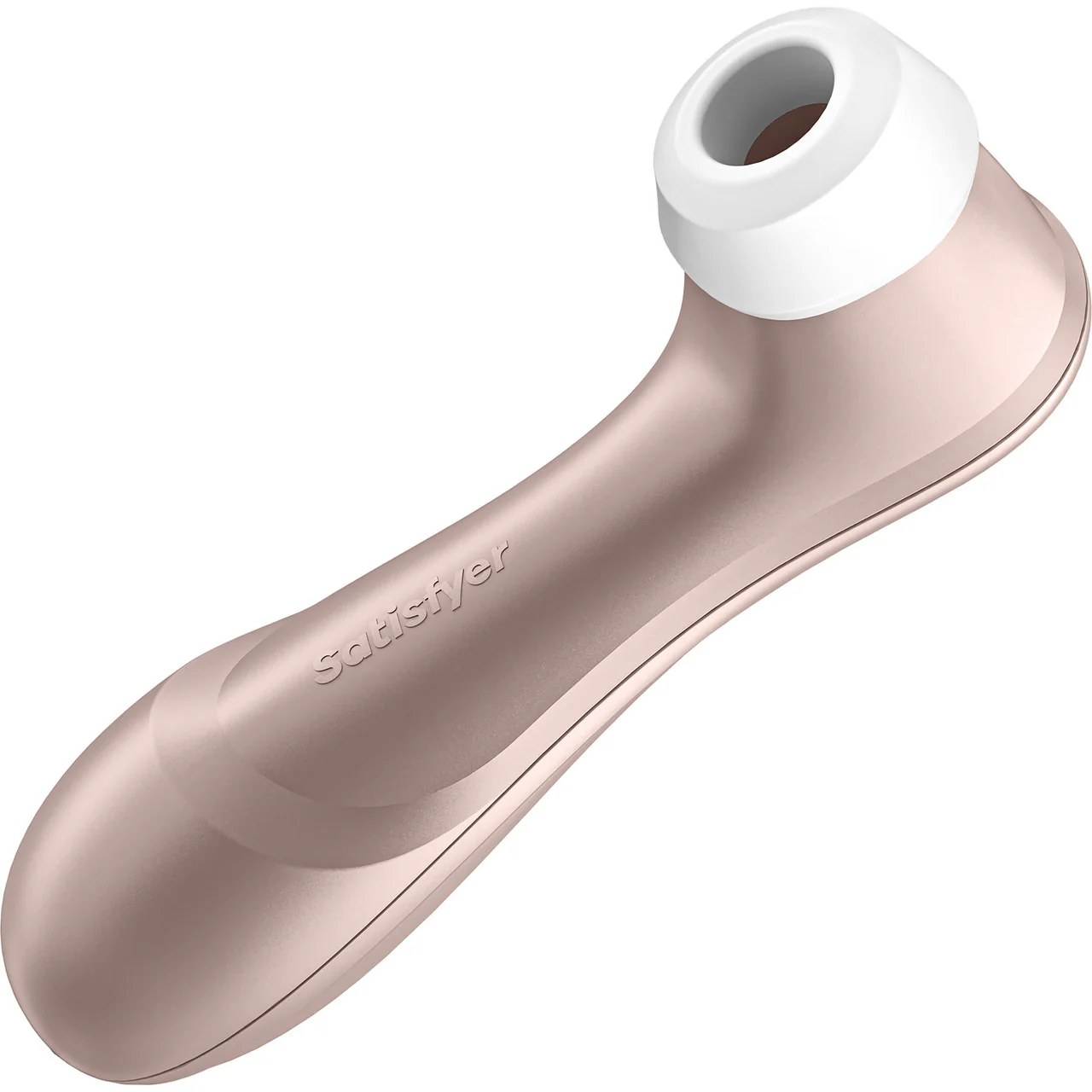 Satisfyer Pro 2 Generation 2 Pressure Wave Rechargeable Waterproof Silicone Clitoral Stimulator - Gold - Image 5