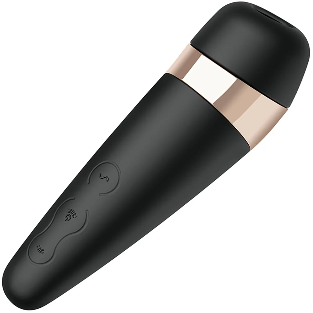Satisfyer Pro 3+ Vibration Pressure Wave Rechargeable Waterproof Stimulator - Image 3