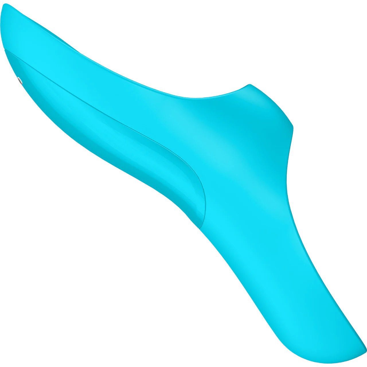 Satisfyer Teaser Rechargeable Waterproof Silicone Finger Vibrator - Blue - Image 2