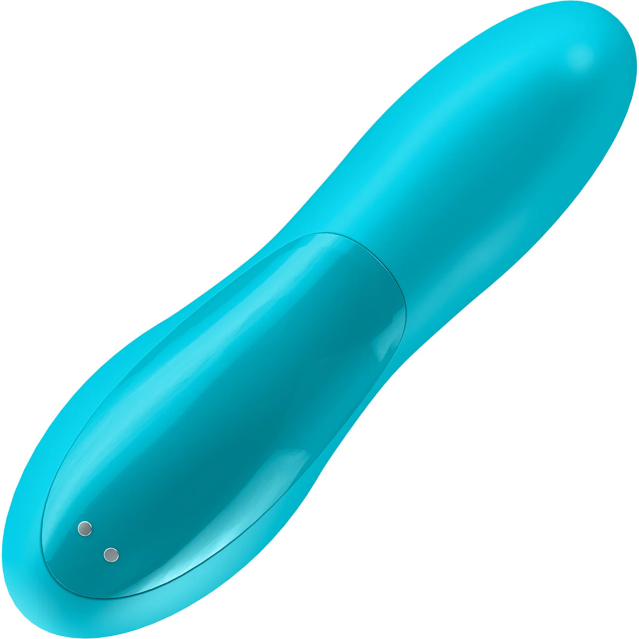 Satisfyer Teaser Rechargeable Waterproof Silicone Finger Vibrator - Blue - Image 5