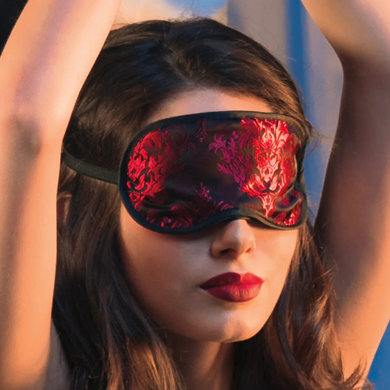 Scandal Blackout Eye Mask By CalExotics - Image 6