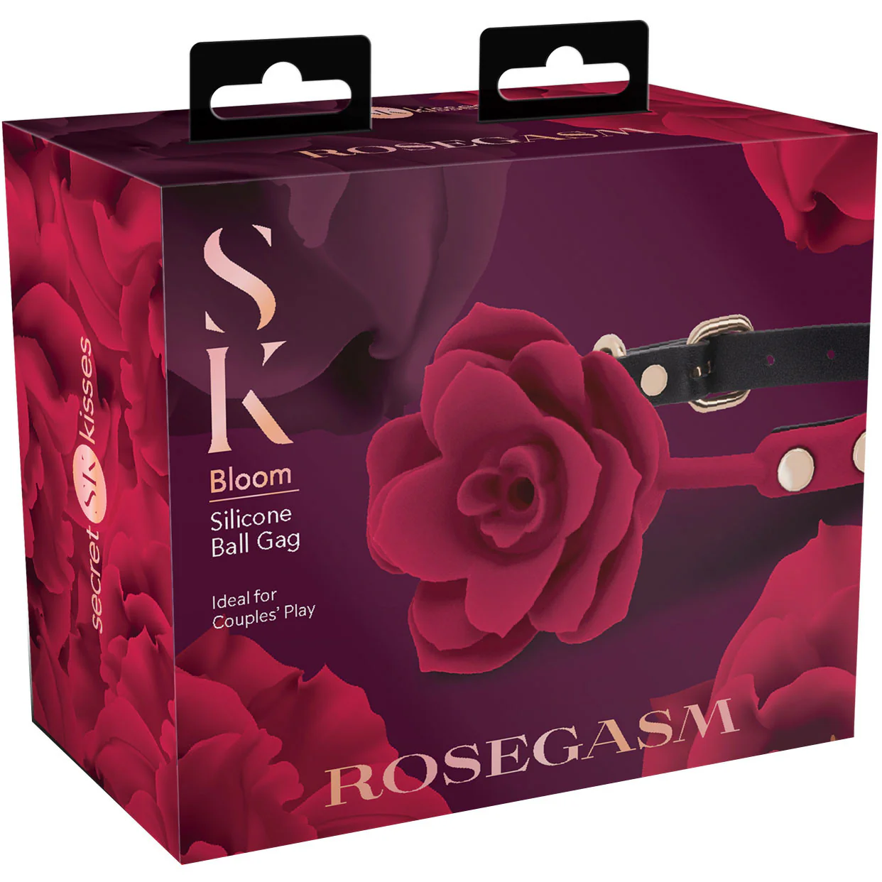 Secret Kisses Rosegasm Bloom Silicone Ball Gag - Image 4