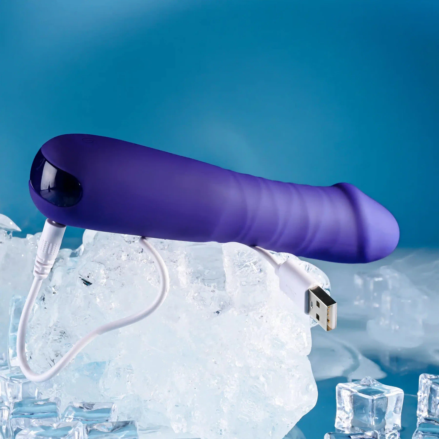 Selopa Ambition Rechargeable Waterproof Silicone Thrusting Vibrator - Image 10