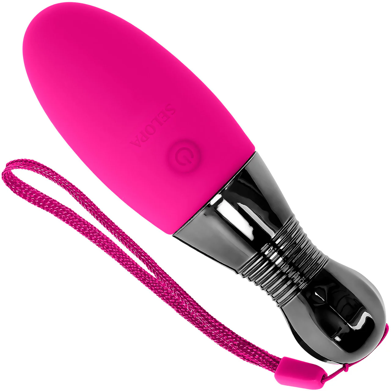 Selopa Companion Silicone Rechargeable Vibrating Egg - Pink - Image 2