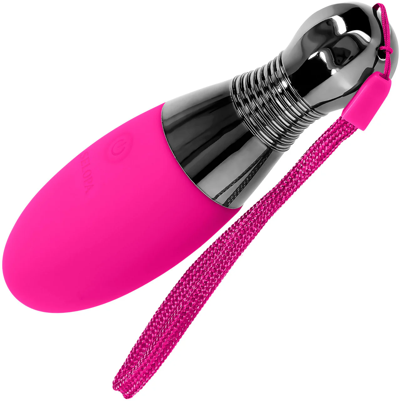 Selopa Companion Silicone Rechargeable Vibrating Egg - Pink - Image 3