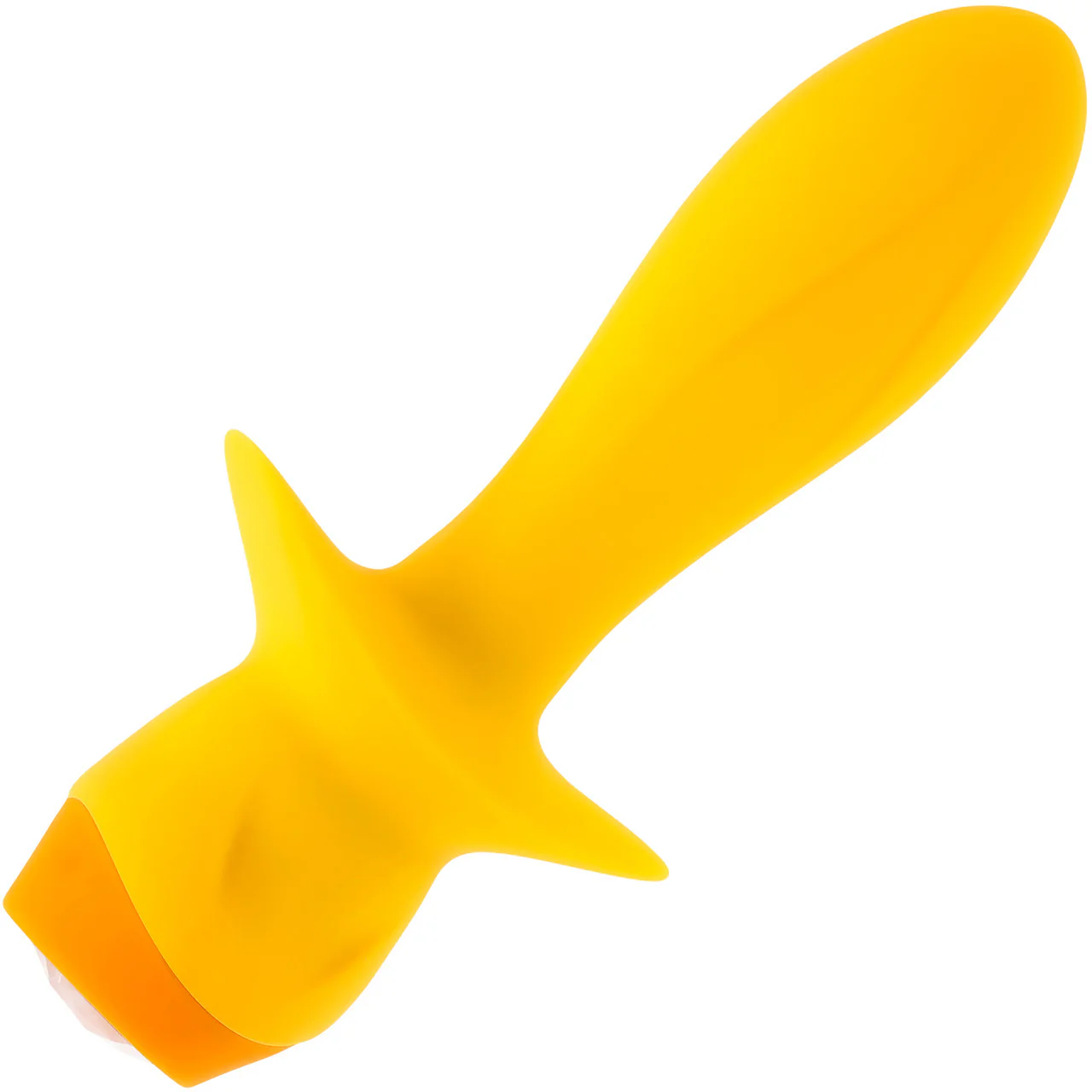 Selopa Mellow Yellow Silicone Rechargeable Waterproof Vibrating Butt Plug - Image 5