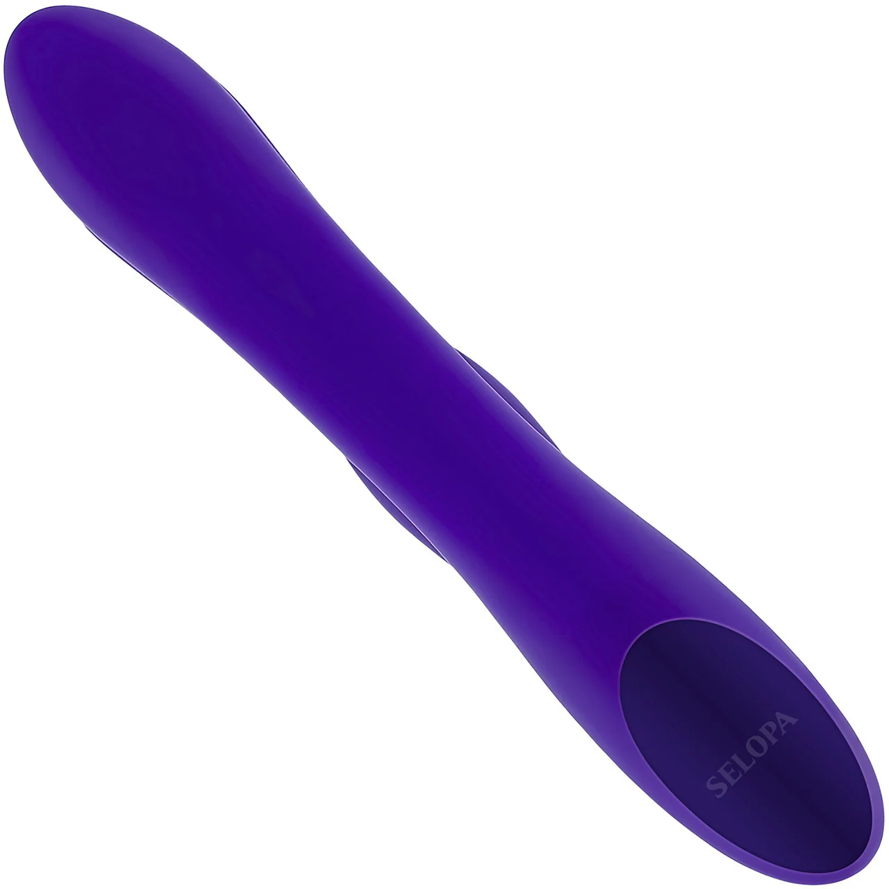 Selopa Poseable Bunny Silicone Rechargeable Waterproof Rabbit Style Vibrator - Purple - Image 4