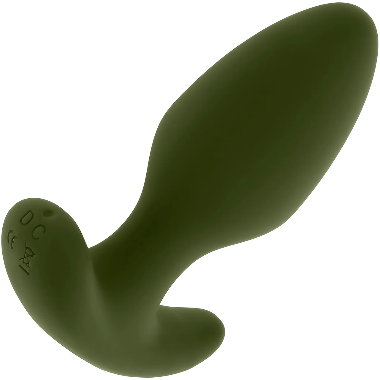 Selopa The Colonel Silicone Rechargeable Waterproof Vibrating Butt Plug With Remote - Green - Image 4