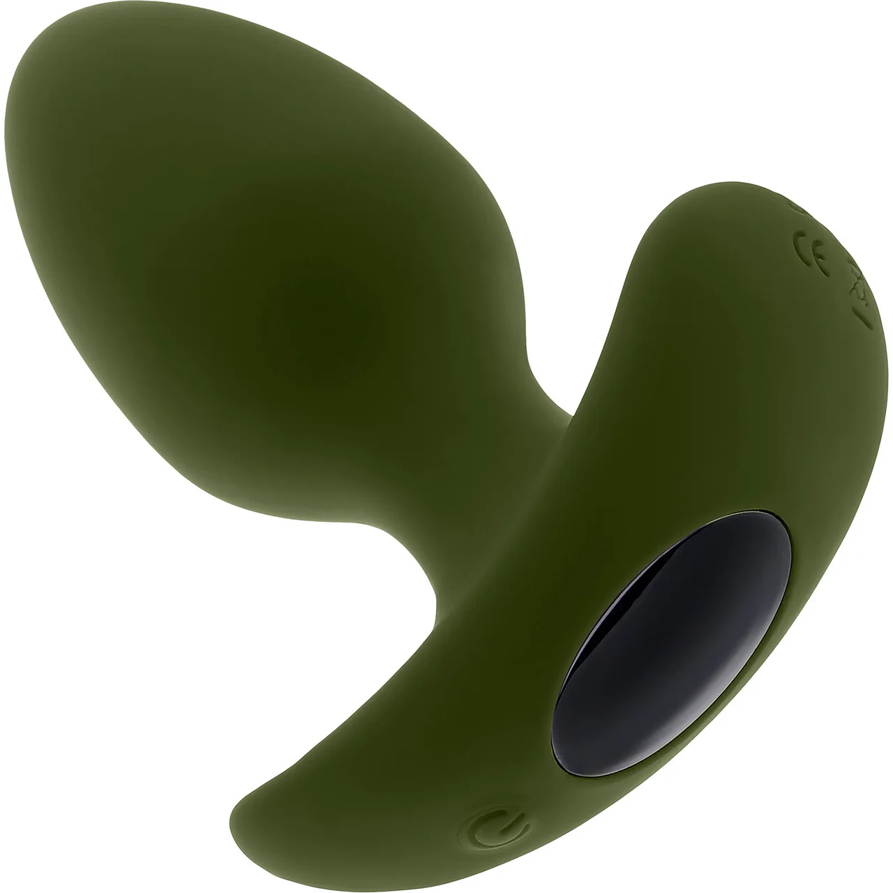 Selopa The Colonel Silicone Rechargeable Waterproof Vibrating Butt Plug With Remote - Green - Image 5