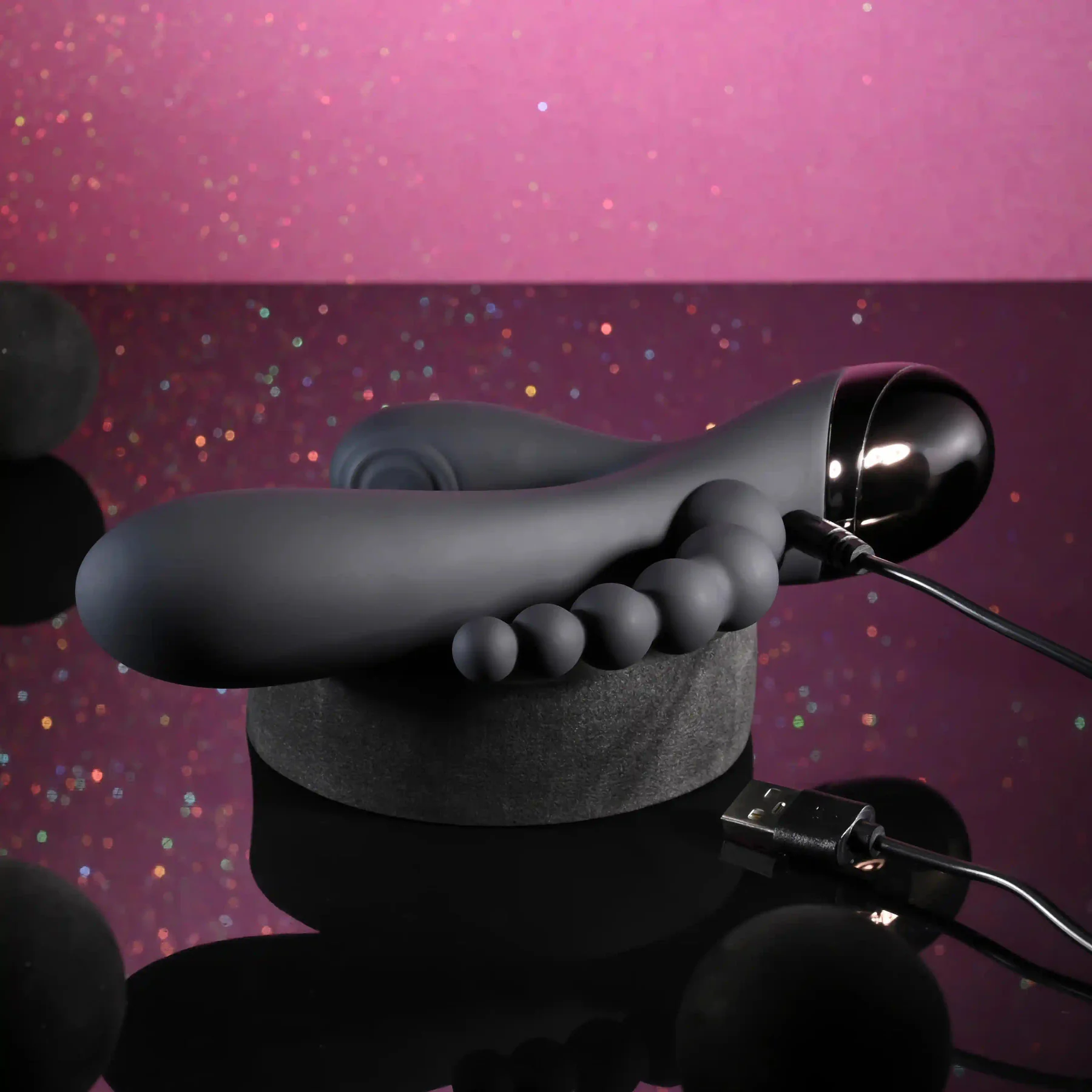 Selopa Triple Aces Rechargeable Silicone Triple Rabbit Vibrator - Image 10