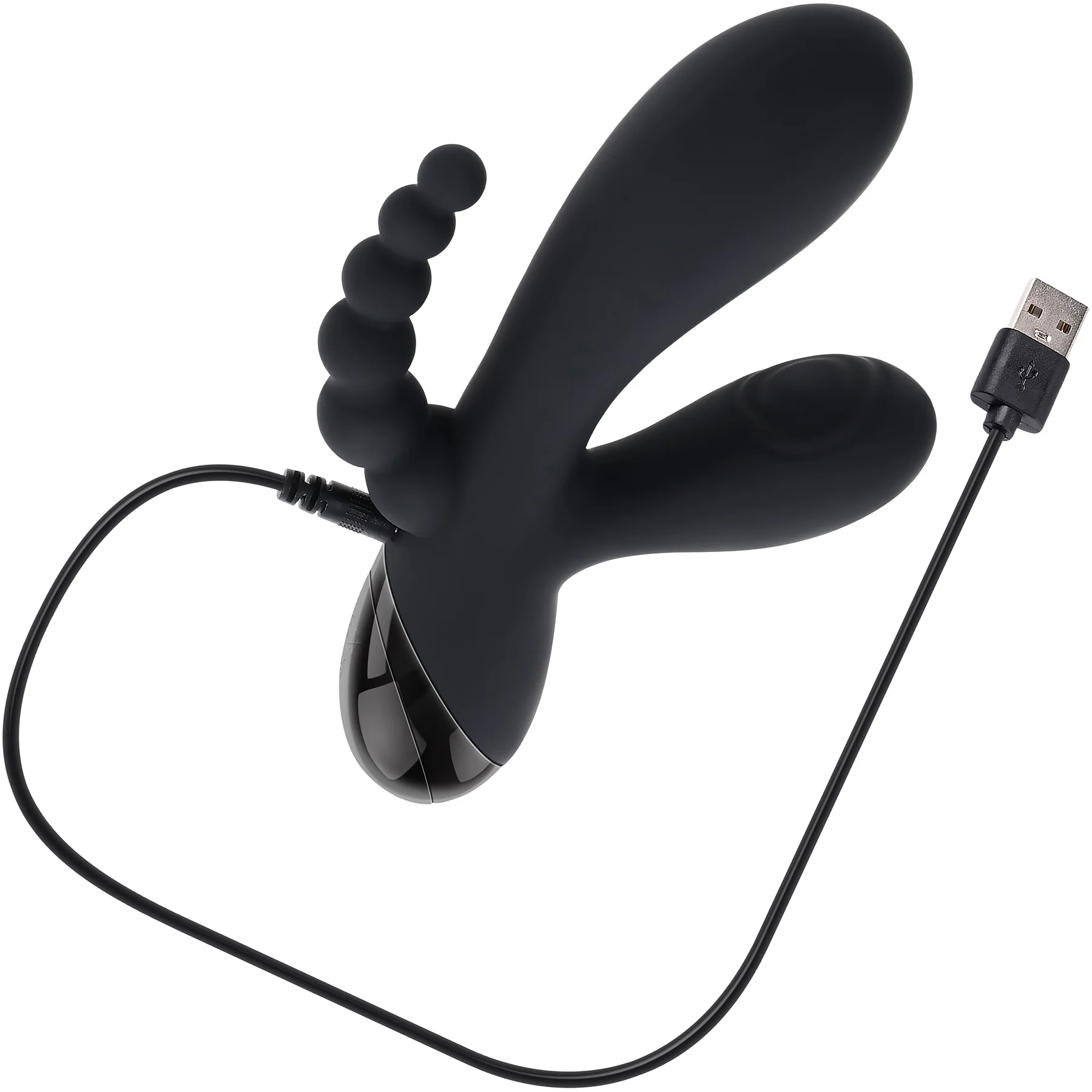 Selopa Triple Aces Rechargeable Silicone Triple Rabbit Vibrator - Image 13